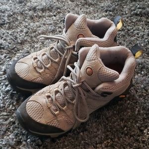 Womens Merrell Moab Mid Hiking Boot Taupe